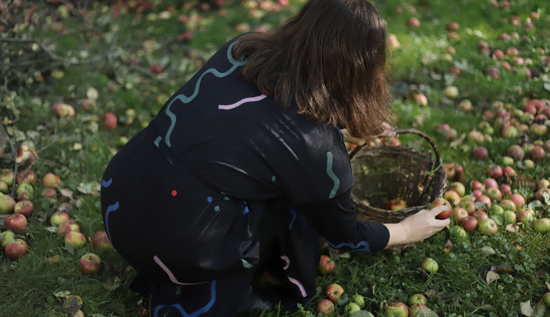 ROE handmade grid dress