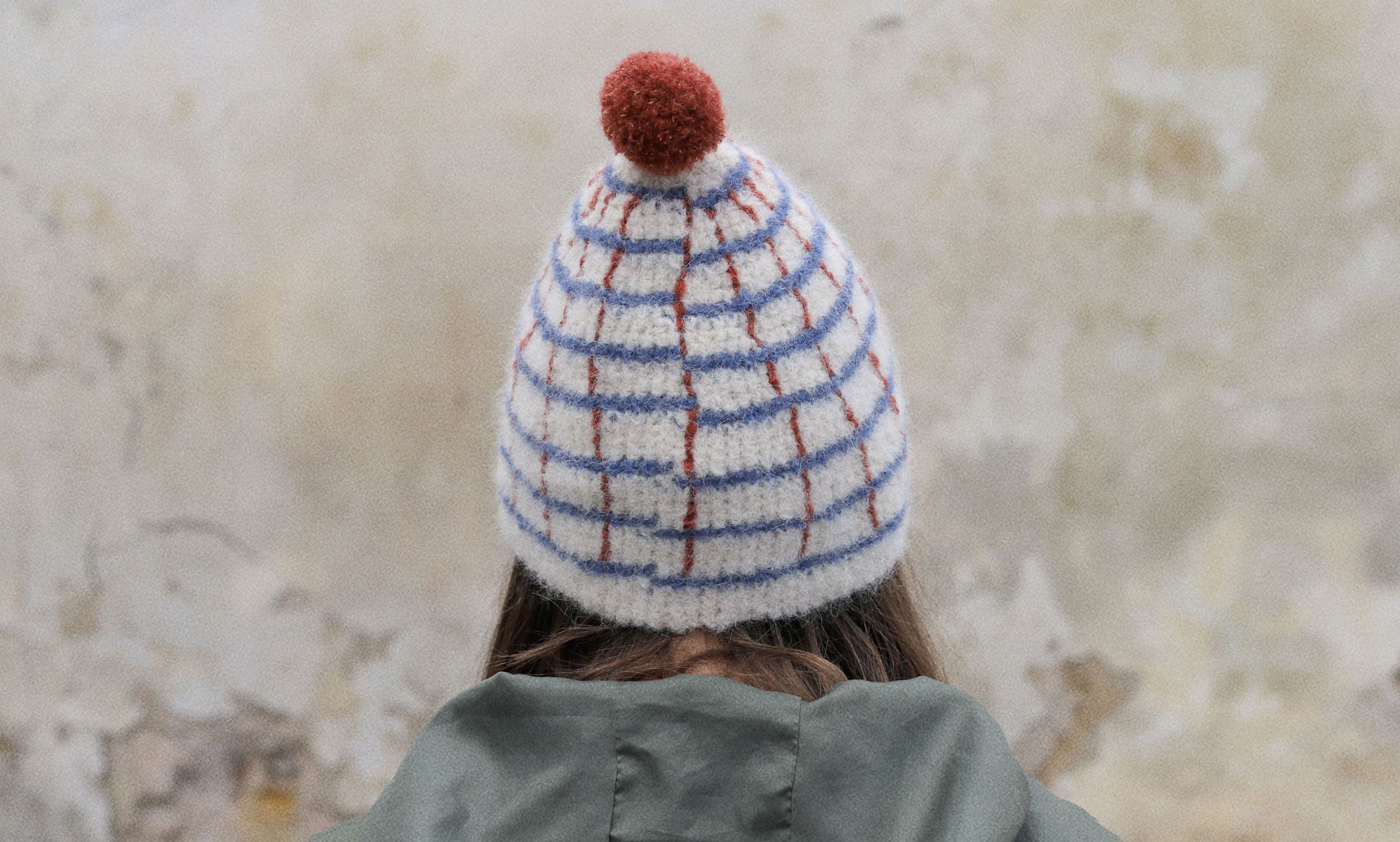 ROE hand crochet cap