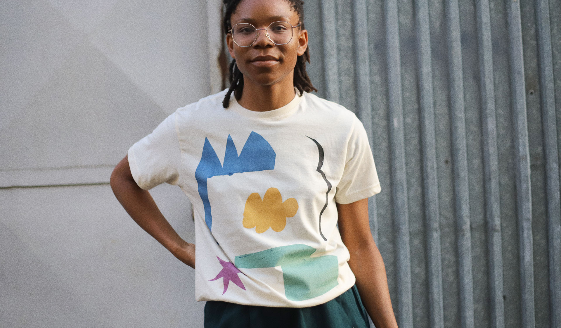 ROE handmade grid dress