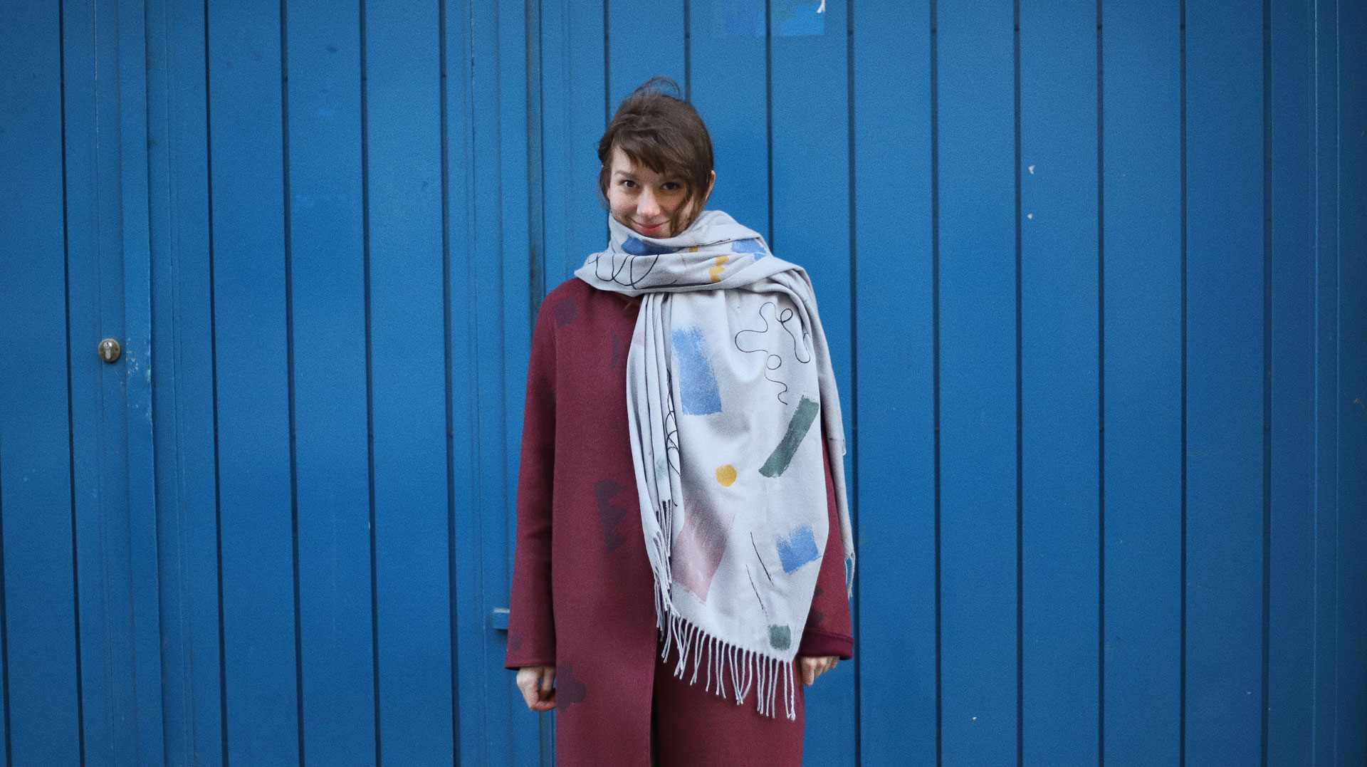 hand printed sweatshirt, czech fashion, prague slow fashion