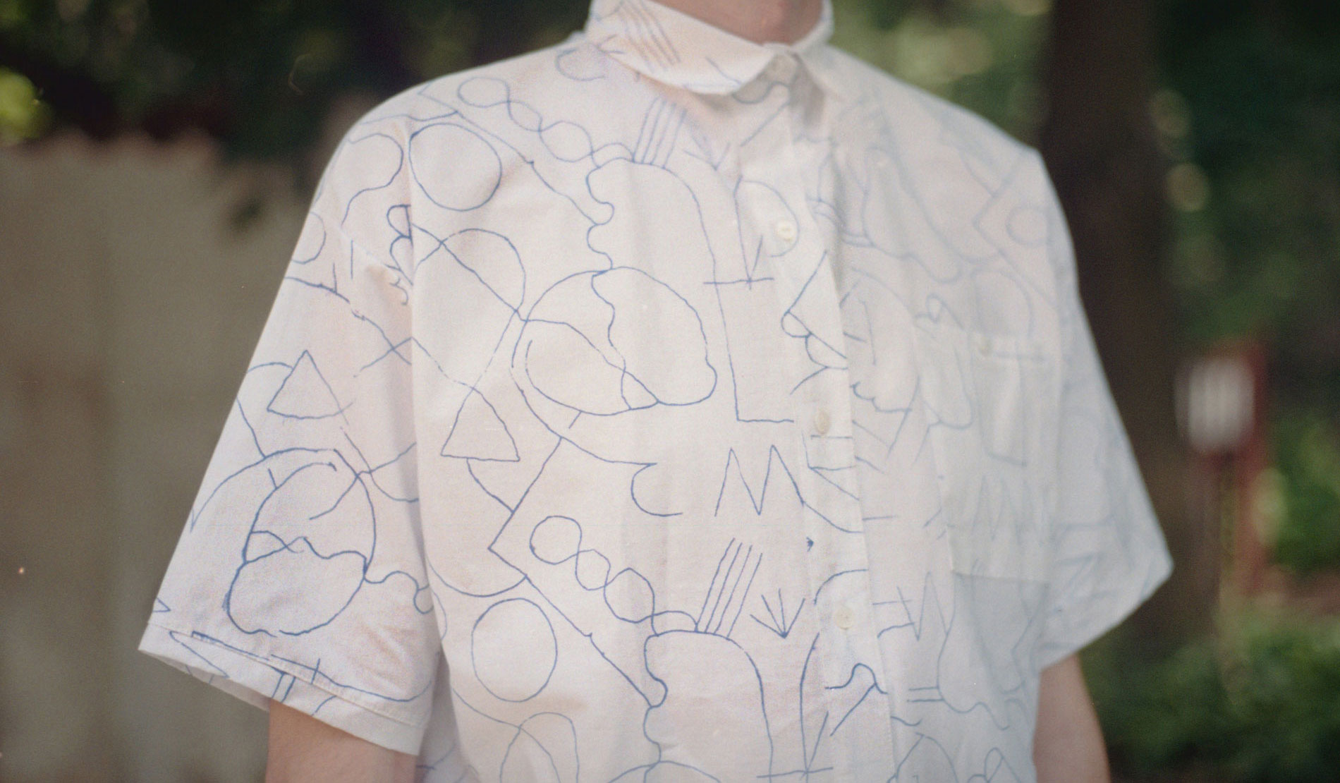 ROE screenprinted shirt